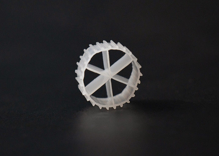 PE04 เทคโนโลยี A/O 800m2/M3 Mbbr Biofilter Media สีขาว