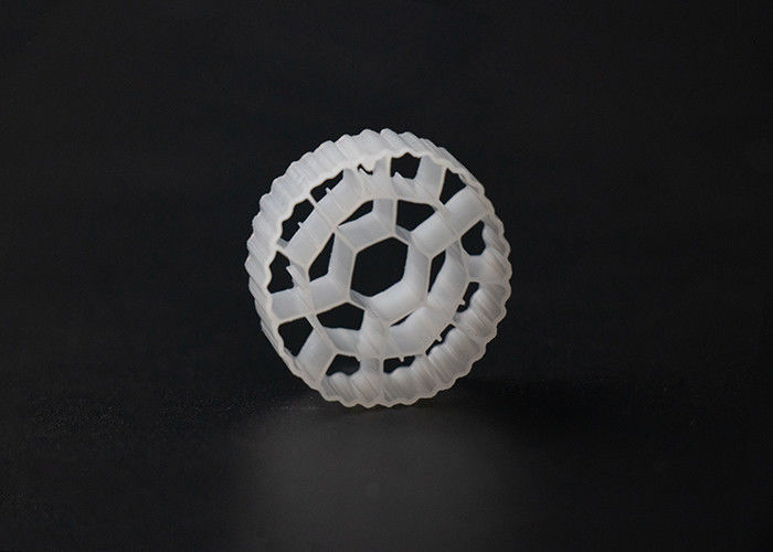 การเติบโตอย่างรวดเร็ว 25 * 10 มม. Mbbr Biofilter Media การบําบัดน้ําเทศบาล