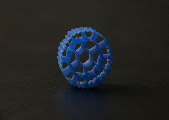 19 ห้อง PE05 วัสดุ HDPE MBBR สื่อกรอง สีฟ้า