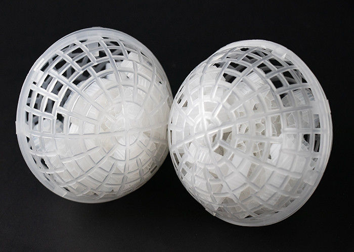 ขนาดใหญ่ลูกบอล ทําความสะอาดตัวเอง Biofilm Reactors Biocell Filter Media HDPE