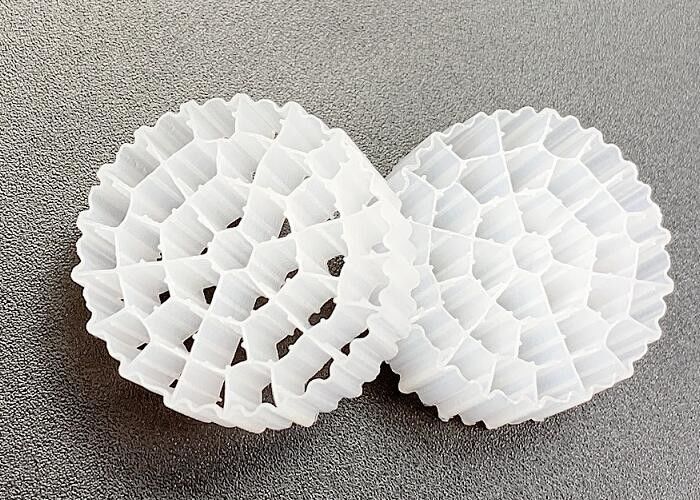 MBBR BIO MEDIA สื่อลอย สื่อกรองเซลล์ชีวภาพ PE37