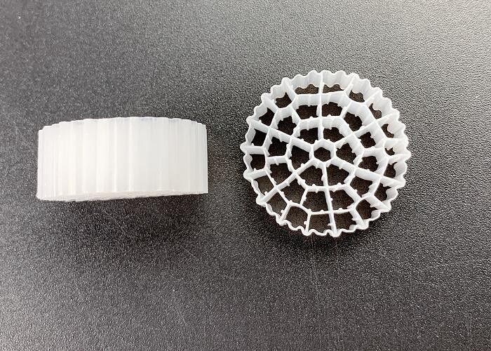 สื่อกรองพลาสติก MBBR Biotube 800m2/M3 พื้นที่ใหญ่