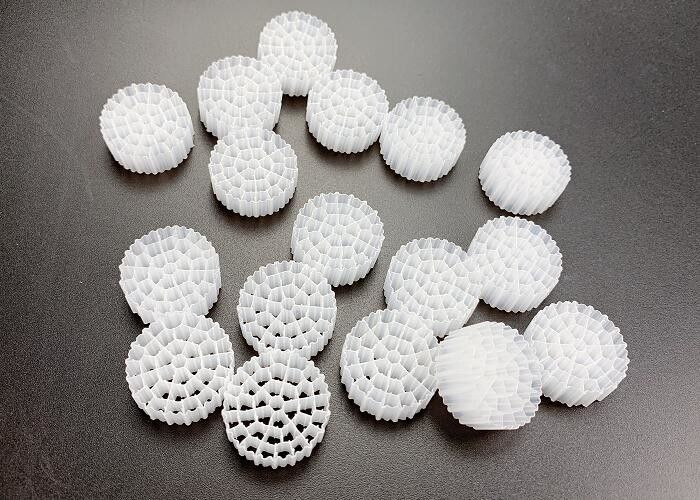 พลาสติก บิโอมีเดีย ไพป์บีโอทุบ บีบีบีอาร์ คัลเดนส์ สื่อกรอง สีใด