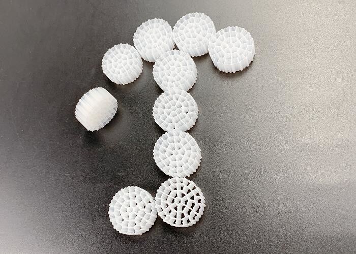 สื่อกรองน้ําเสีย Mbbr Biomedia ดาว MBBR Filter Media