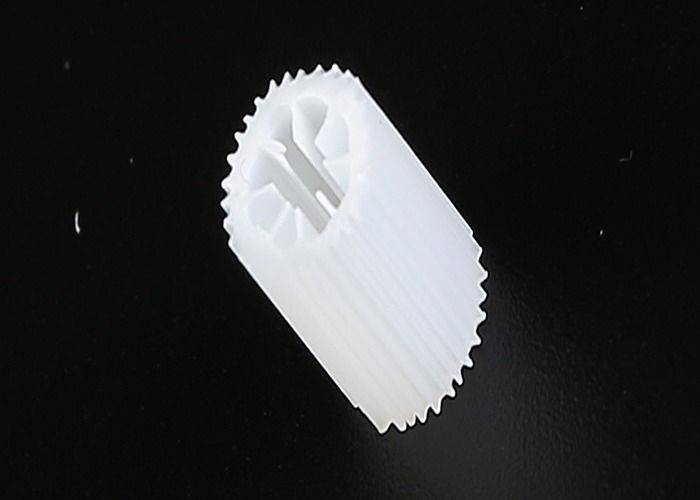 Biocell Filter Media Virgin HIPS วัสดุ 5 * 10 มม ขนาด MBBR Biocell Media Biocell สําหรับสระ