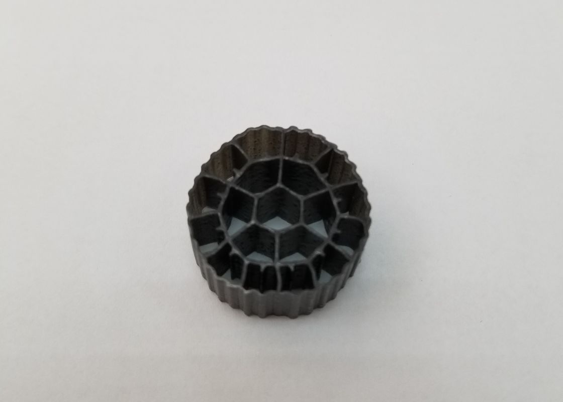 25mm x 12mm สีสัน MBBR สื่อกรอง HDPE วัสดุ PE06 Bio Media
