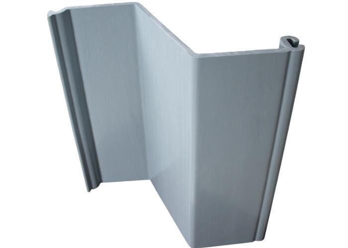 สีเทา Vinyl PVC Sheet Pile การออกแบบแบบ Z ตามความต้องการ