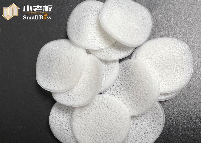 Virgin PE ความหนาแน่น 0.95g/Cm3 MBBR สื่อกรอง ขาวทรงกลม พลอย